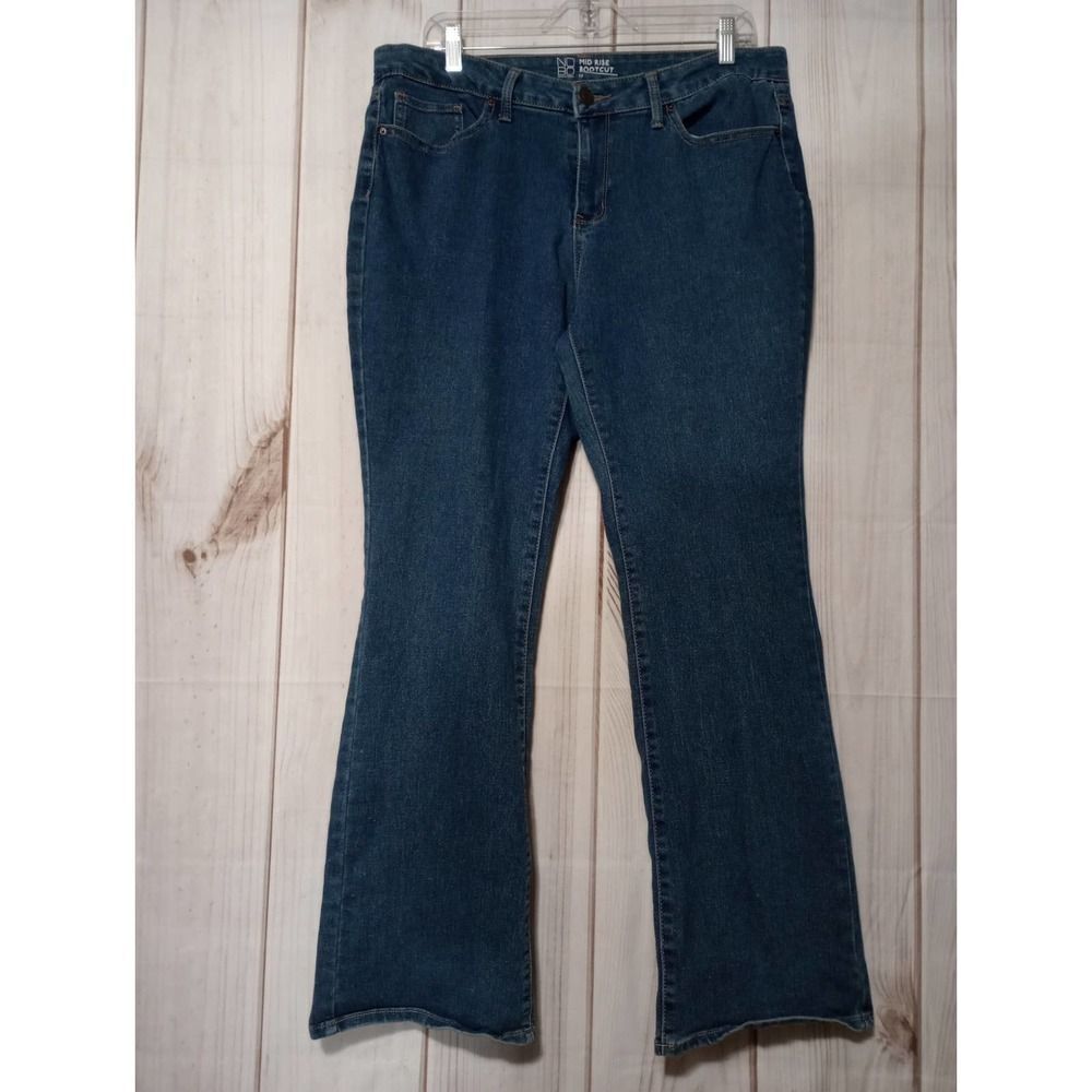 No Boundaries Jeans Junior 17 Boot Cut Mid Rise